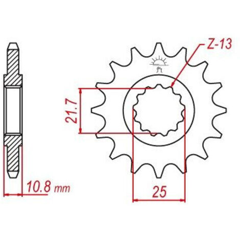 Pignon de sortie de boite Esjot pour Moto Yamaha 850 TDM 1996 à