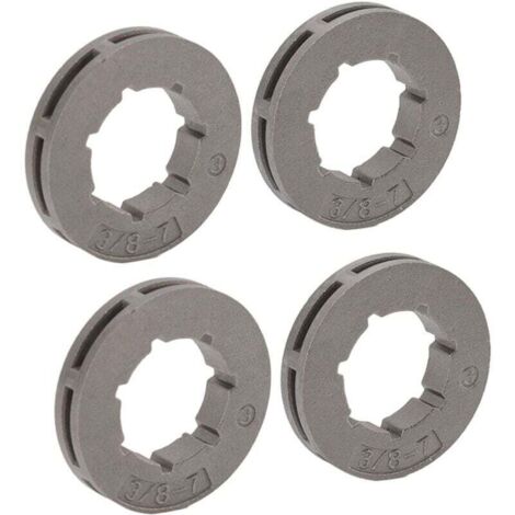 Pignon de Tronçonneuse, 2 Set 3/8 7 Dents Pignon de Remplacement Haute Dureté Facile à Installer Pignon pour Husqvarna 55 262XP 455 460
