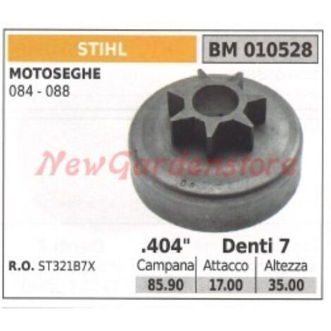 Pignon d'embrayage tronçonneuse STIHL 084-088 010528 ST321B7X