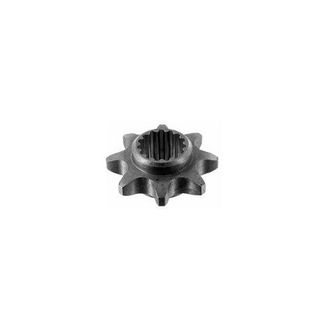 Pignon d'entrainement transmission 38mm – 8 dents cannelées – Remplacement pour PUBERT STIGA 0306050016 – Efficacité jardinage - 119700049