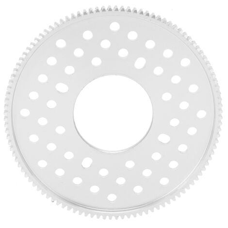 Pignon droit 108 dents en aluminium, module 0.8, trou central 32mm pour outillage