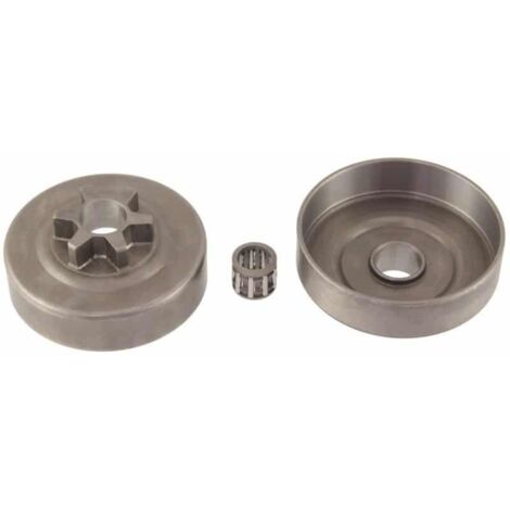 Pignon étoile 3/8 Lp - 6 Dents Adaptable Pour Tronçonneuse Oleo-mac Modèles 233, 234, 240, 241, 244, 340, 355