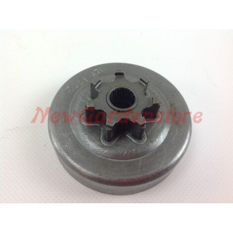 Pignon HOMELITE pour moteur de tronçonneuse 290 340 3/8' dents 7 001781