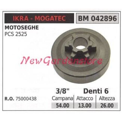 Pignon IKRA PCS 4945 moteur tronçonneuse .325' dents 7 044174