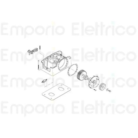 Pignon M4 pour remplacement de taureau BENINCA' 9686032