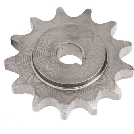 Pignon moteur 13 dents en acier carbone pour chaîne 428, compatible moteurs MY1016, MY1018 et systèmes à engrenages