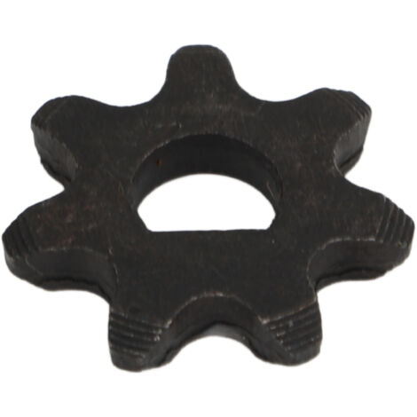 Pignon moteur 7 dents en acier carbone pour vélo standard, pignon de chaîne et roue dentée.
