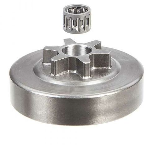 Pignon pour tronçonneuse Alpina 3/8" LP, 6 dents, hauteur cloche 14 mm