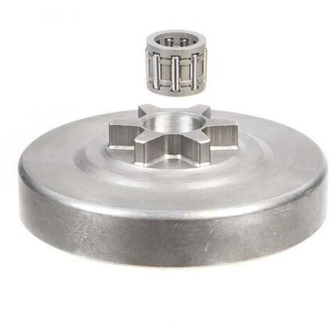 Pignon pour tronçonneuse Dolmar 3/8" LP. 6 dents. Hauteur cloche 13,6 mm