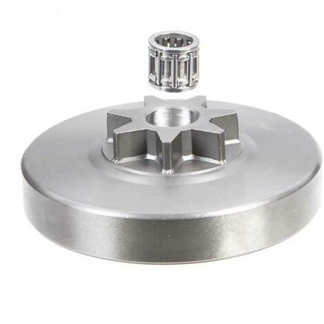 Pignon pour tronçonneuse Echo 3/8". 7 dents. Hauteur cloche 13,8 mm