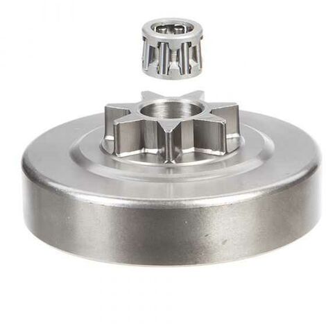 Pignon pour tronçonneuse Stihl 3/8". 7 dents. Hauteur cloche 18,1 mm