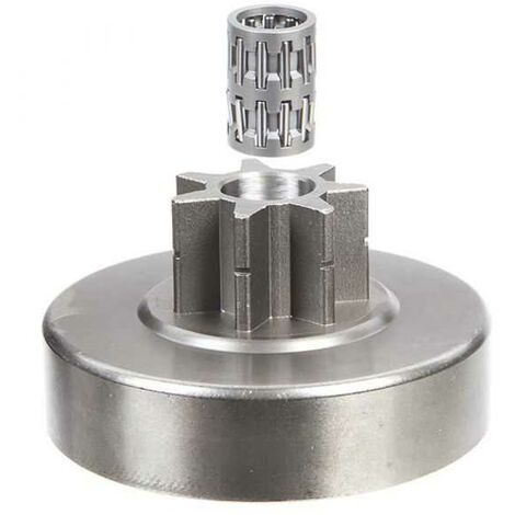 Pignon pour tronçonneuse Stihl 3/8". 7 dents. Hauteur cloche 20,7 mm
