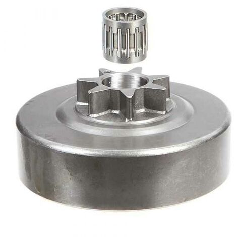 Pignon pour tronçonneuse Stihl 3/8". 7 dents. Hauteur cloche 23,1 mm