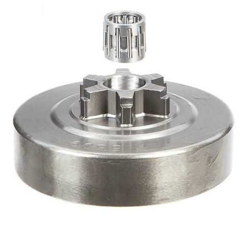 Pignon pour tronçonneuse Stihl 3/8" LP 6 nts Hauteur cloche 16,9 mm