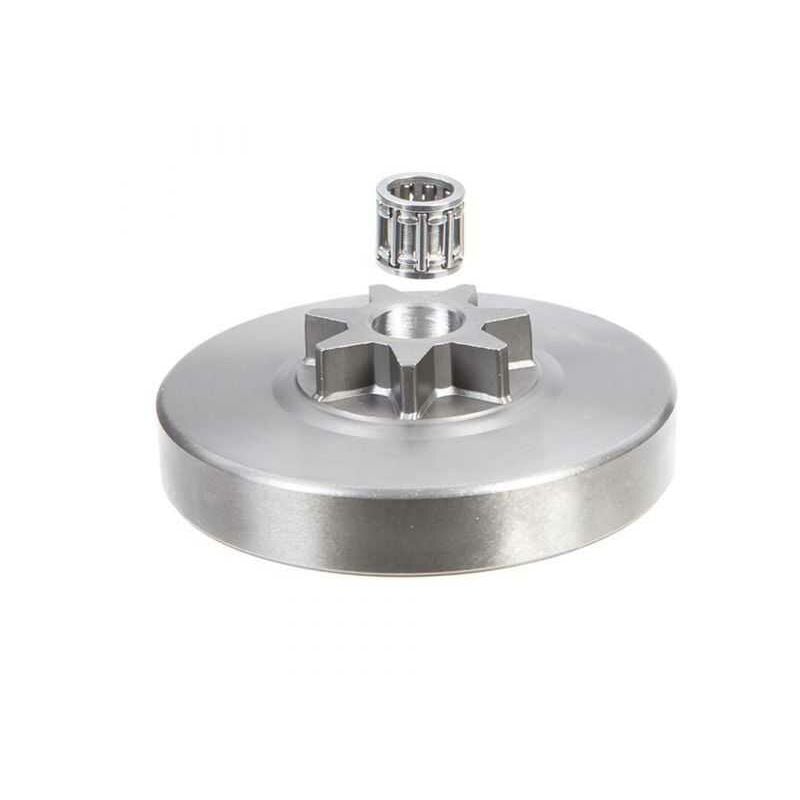 Pignon pour tronçonneuse Echo 3/8'. 7 dents. Hauteur cloche 13,8 mm