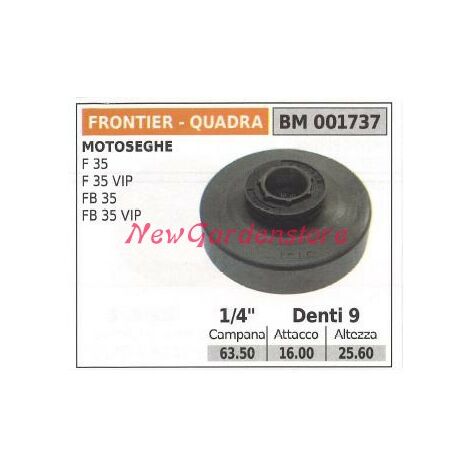 Pignone EMAK motore motosega F 35 35VIP FB 35 35VIP  1/4' denti 9 001737
