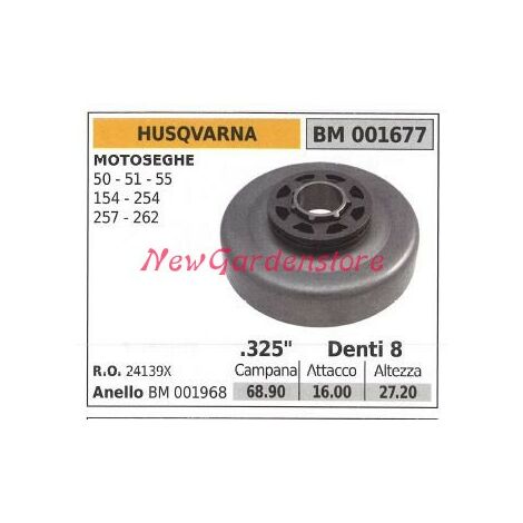 Pignone HUSQVARNA motore motosega 50 51 55 154 254 257 262 001677
