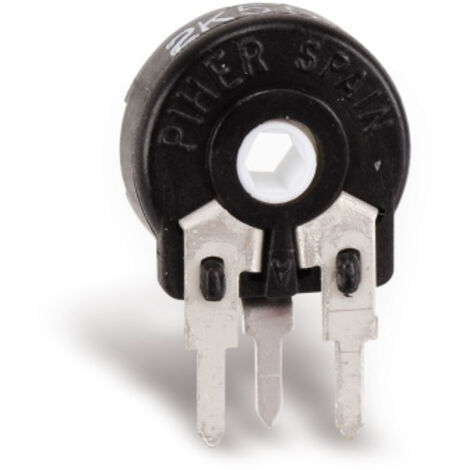 PIHER Potentiometer PT-10, 50 KΩ, stehend