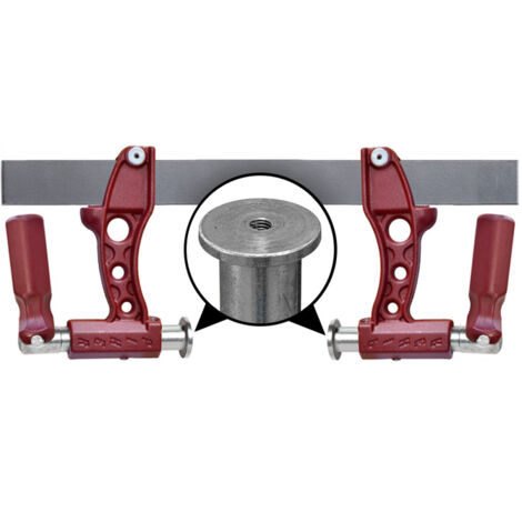 Piher Schraubzwinge Maxipress F 40 cm umkehrbar Zwinge Schraubknecht Leimzwinge