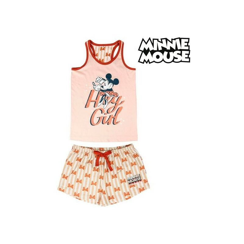 

Pijama de Verano Rosa - Minnie Mouse