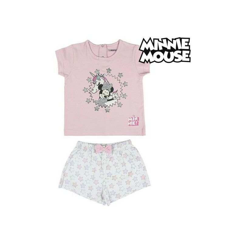 

Pijama de Verano Rosa - Minnie Mouse