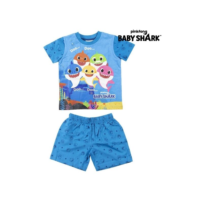 

Babyshark - Baby Shark Pijama Infantil Baby Shark Azul 4 Años