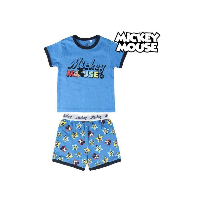 

Pijama Infantil Azul - Mickey Mouse