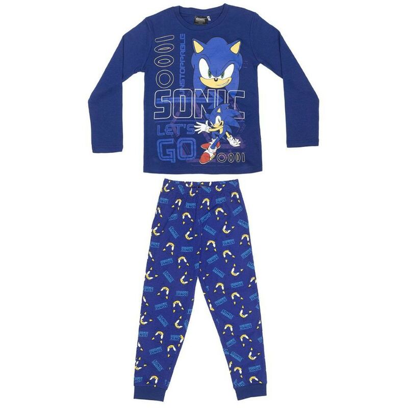 

Sonic Pijama Infantil Sonic Azul