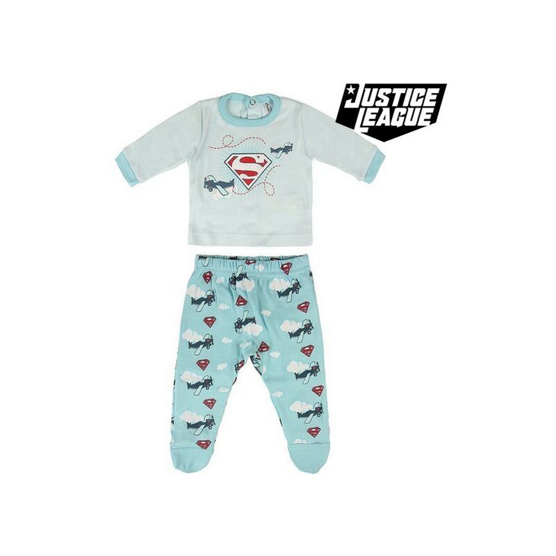 

Pijama Infantil Azul claro - Superman