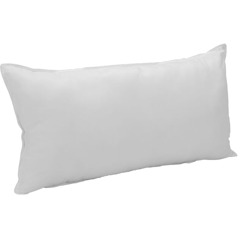 

Pikolin Home - Almohada de fibra reciclada ecológica transpirable 70x40cm , Almohada de 70 , Blanco