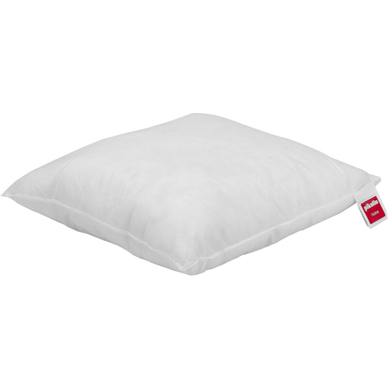 

Cojín/cuadrante relleno de fibra con tejido higiénico 50x50cm , Almohada de 50 , Blanco - Pikolin Home