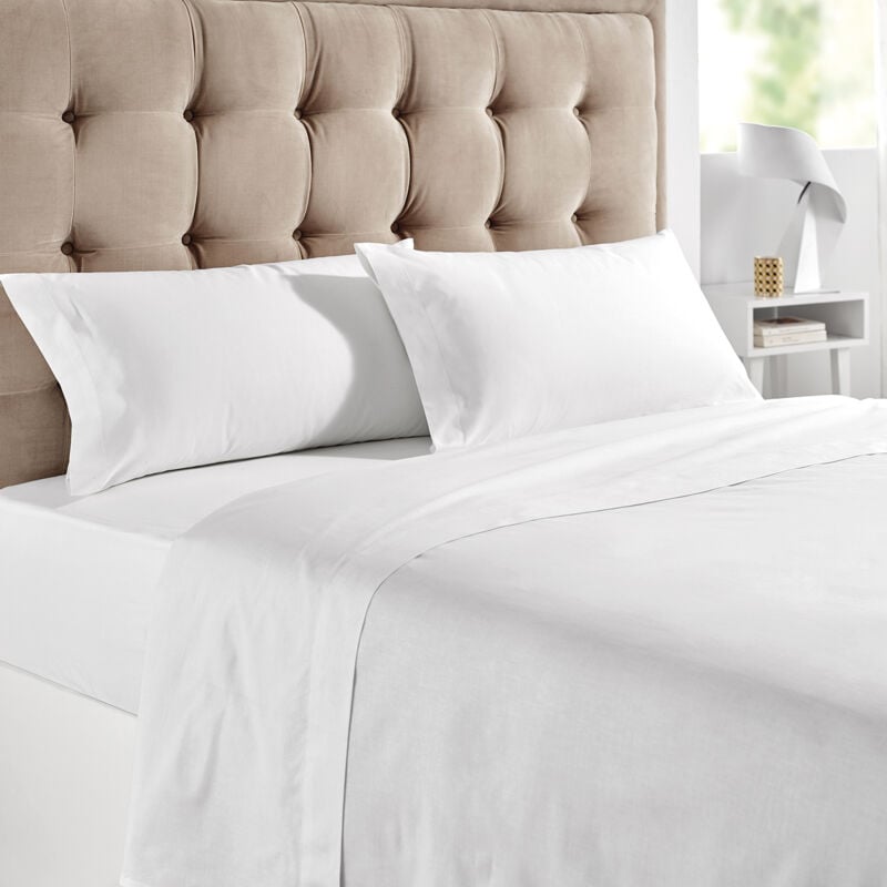 Pikolin Home - Drap-housse élastique 100 % coton respirant