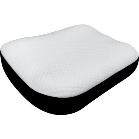 Pikolin Home - Guanciale viscoelastico, Memory Foam antirussamento, sfoderabile, Media-Bassa durezza, 36 x 48 cm, Altezza 12 cm.