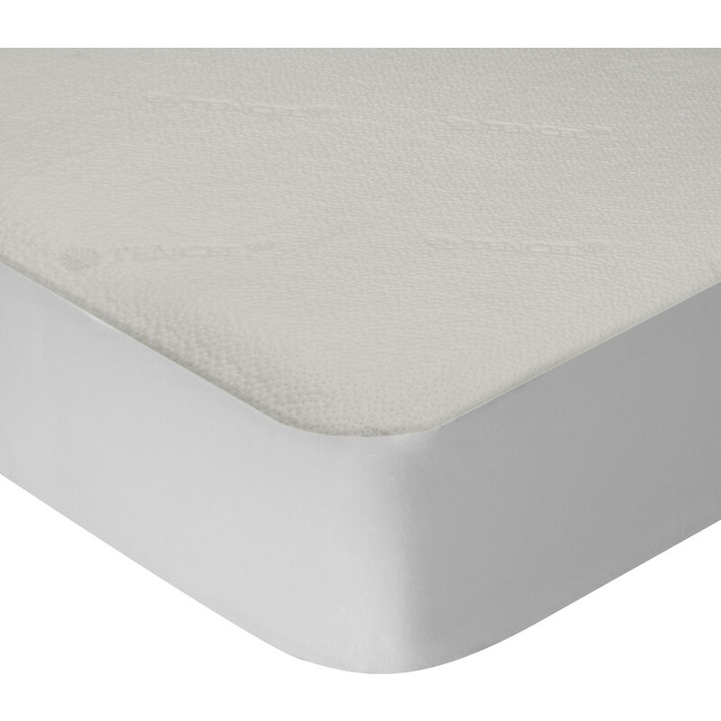 

Cubre colchón de cuna de Tencel premium hípertranspirable 60x120cm , Cuna , Blanco - Pikolin Home