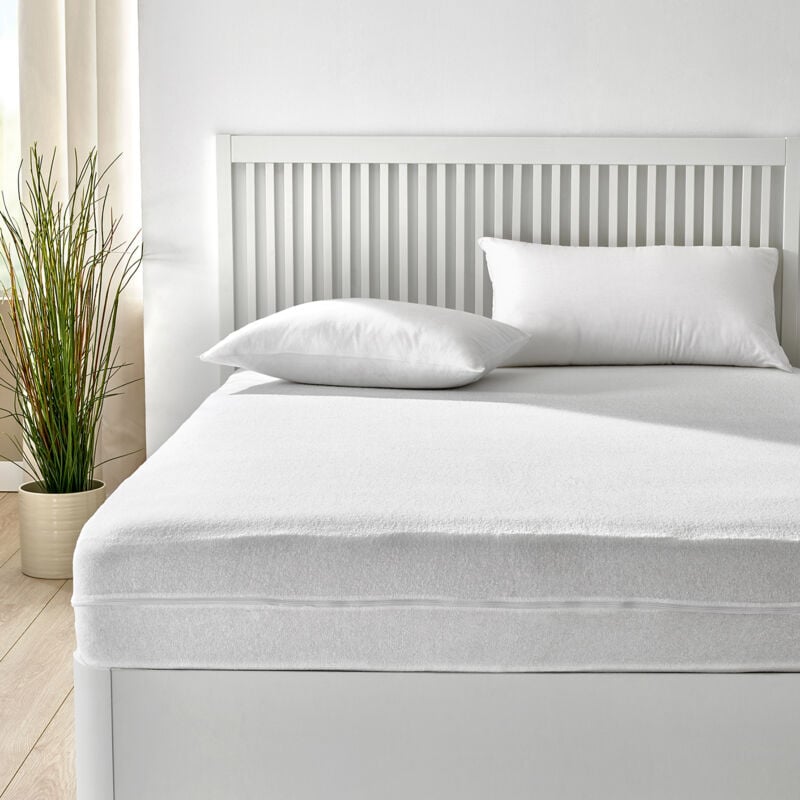 Pikolin Home - Housse de matelas en coton respirant 80x200cm