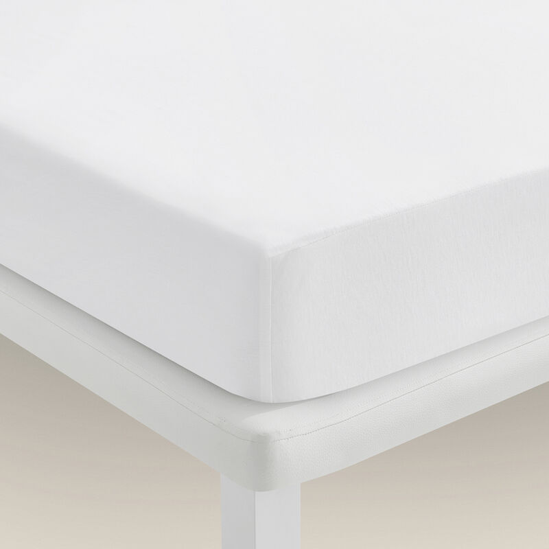 

Sábana bajera y cubre colchón 2 en 1 Thermic + Tencel 105x190/200cm , Cama de 105 , Blanco - Pikolin Home