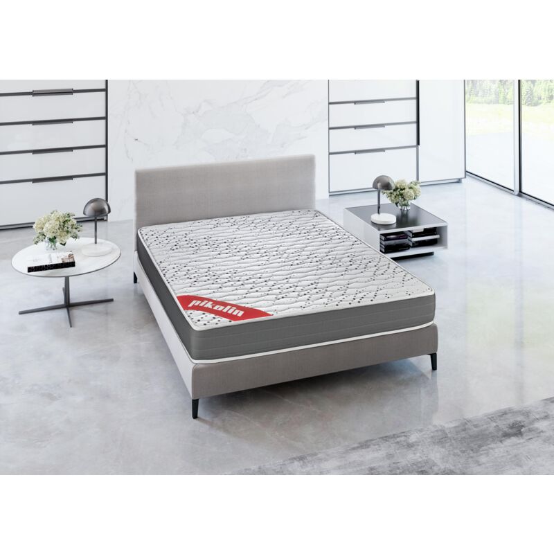 

I Colchón viscoelástico Espuma HR 180x200 firmeza Media, Reversible, Alto 22cm - Sigeo - Pikolin