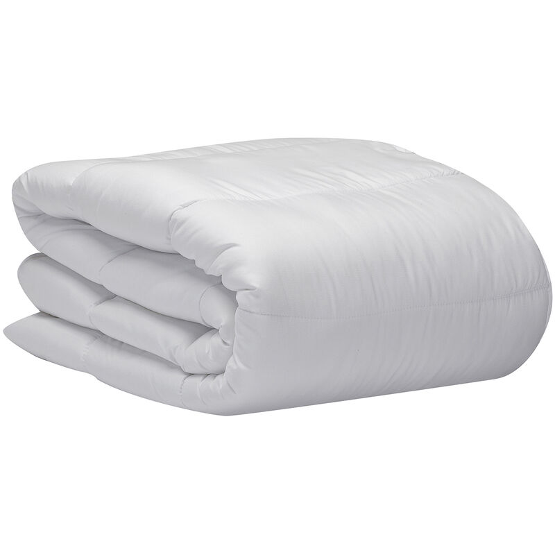 

Edredón nórdico de fibra antiácaros 400 gr para invierno 180x220cm , Cama de 100/105 , Blanco - Pikolin Home