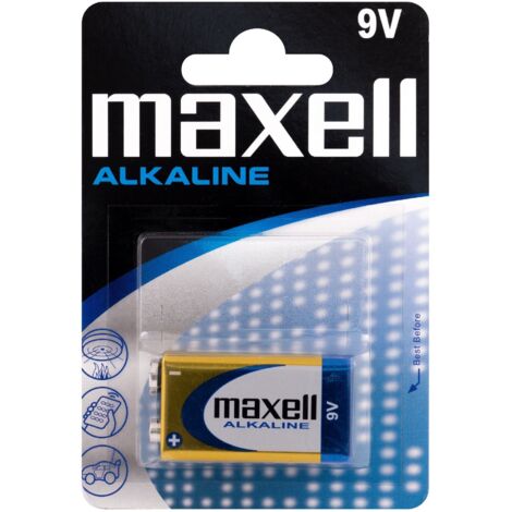 PILA 6LR61/B1 ALCALINA MAXELL BL.1 9V