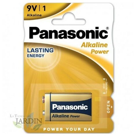 main image of "Pila 9V Alcalina Panasonic larga duración"