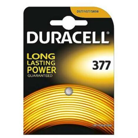 Pila A Bottone Duracell 376/377 X10
