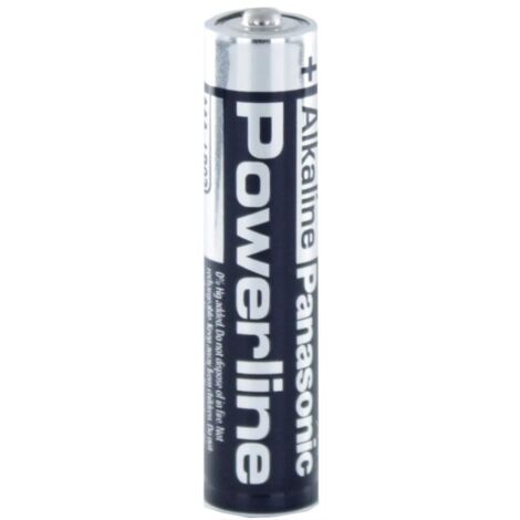 Pila alcalina 1,5V Panasonic "Powerline" - ministilo, AAA, LR03, MN2400