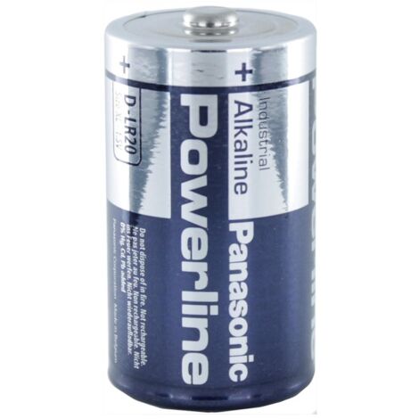 Pila alcalina 1,5V Panasonic "Powerline" - torcia, D, LR20, MN1300