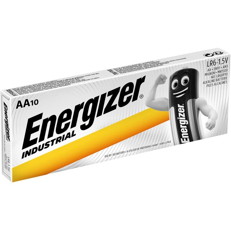 

Pack de 10 baterías diseñadas para aplicaciones comerciales e industriales - Energizer