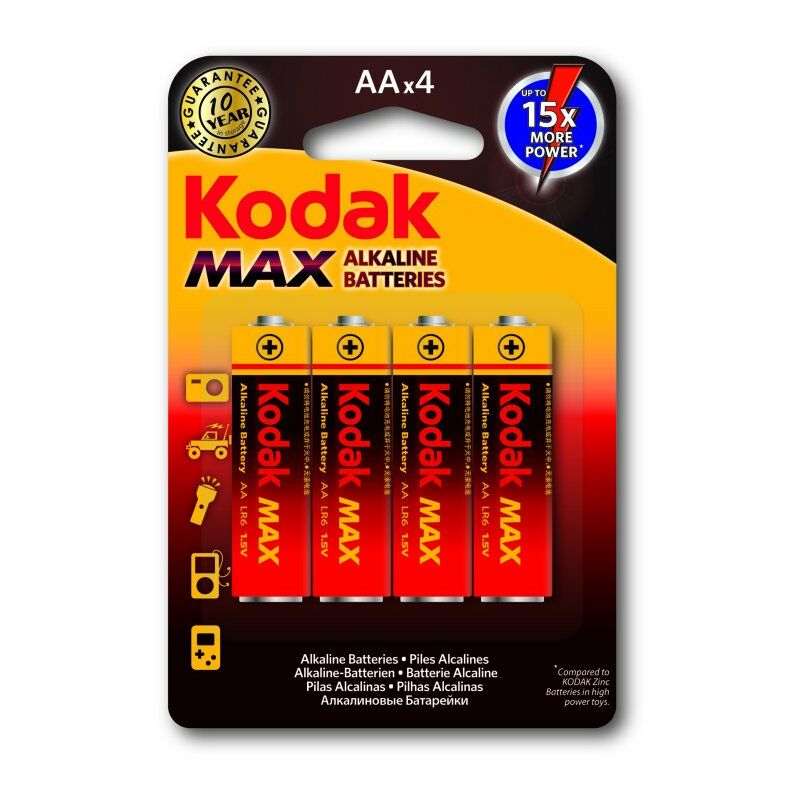 

Pila Alcalina Max 1.5 V Lr6 4 Unidades