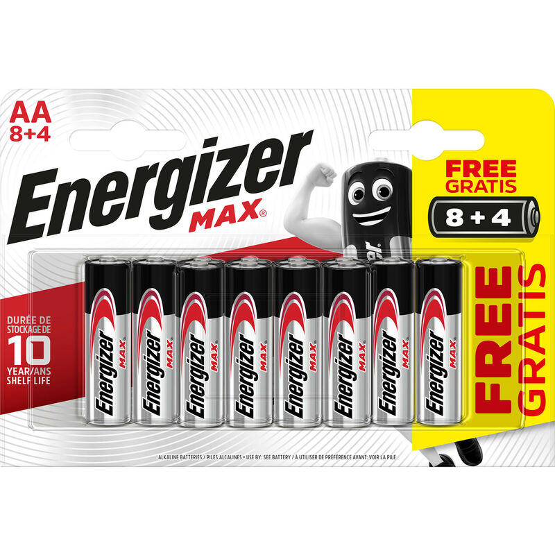 

Pila Alcalina Lr06 Aa 1,5v Max 12 Pz - Energizer