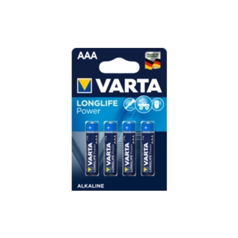 

38431 S.OF.PILA ALKALINA LR03 AAA (BLISTER 4 PILAS) - Varta