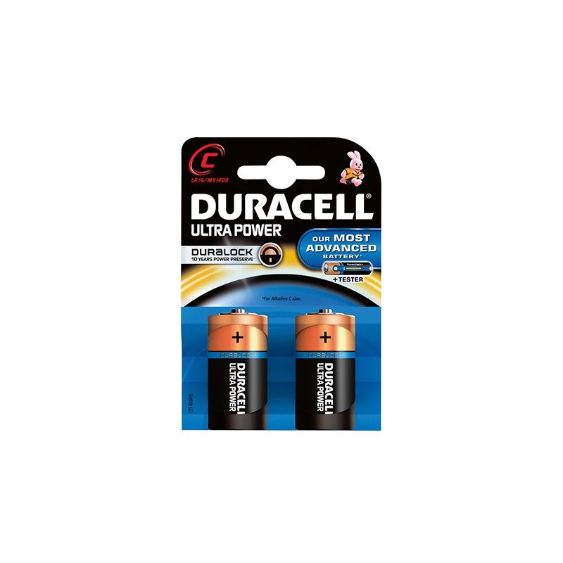 

Pila Ultra Power C K2 m. Powercheck - Duracell