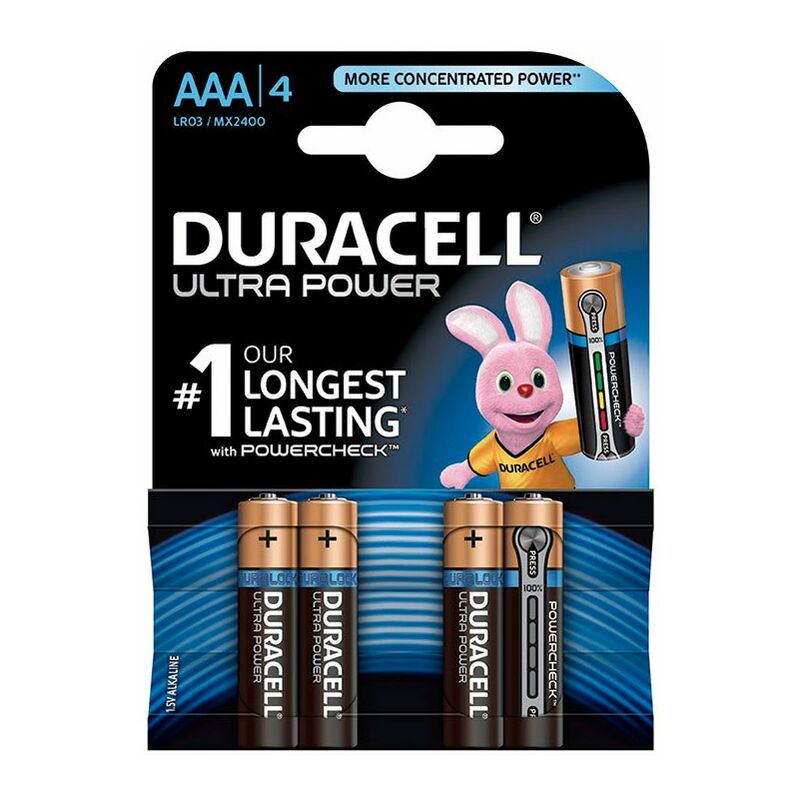 

BL.4 PILAS ALC. GAMA ULTRA LR03 - Duracell