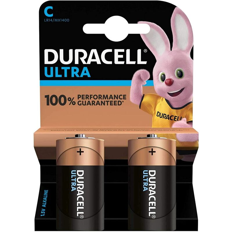 

Duracell - Pila Alcalina Ultra Power LR 14 C BL.2